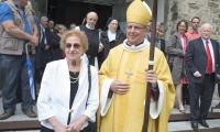 Mgr Scarcella et sa maman, © Clin d'Oeil